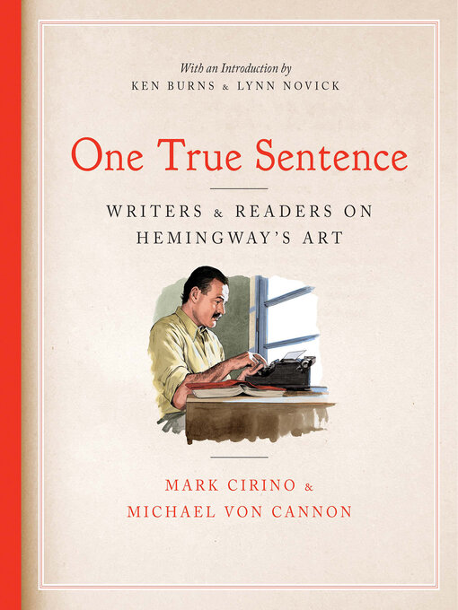 Title details for One True Sentence by Mark Cirino - Wait list